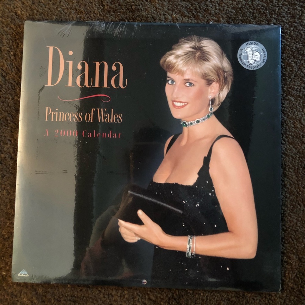 Princess Diana 2000 calendar NEW SEALED